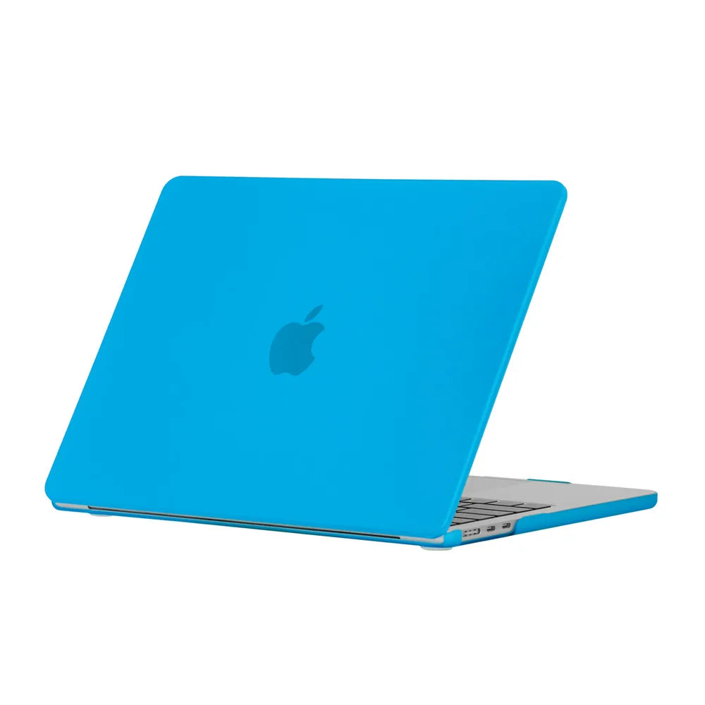 Matte Sky Blue Color Protective Case For MacBook Air 13.6" / 15" – Hard Shell