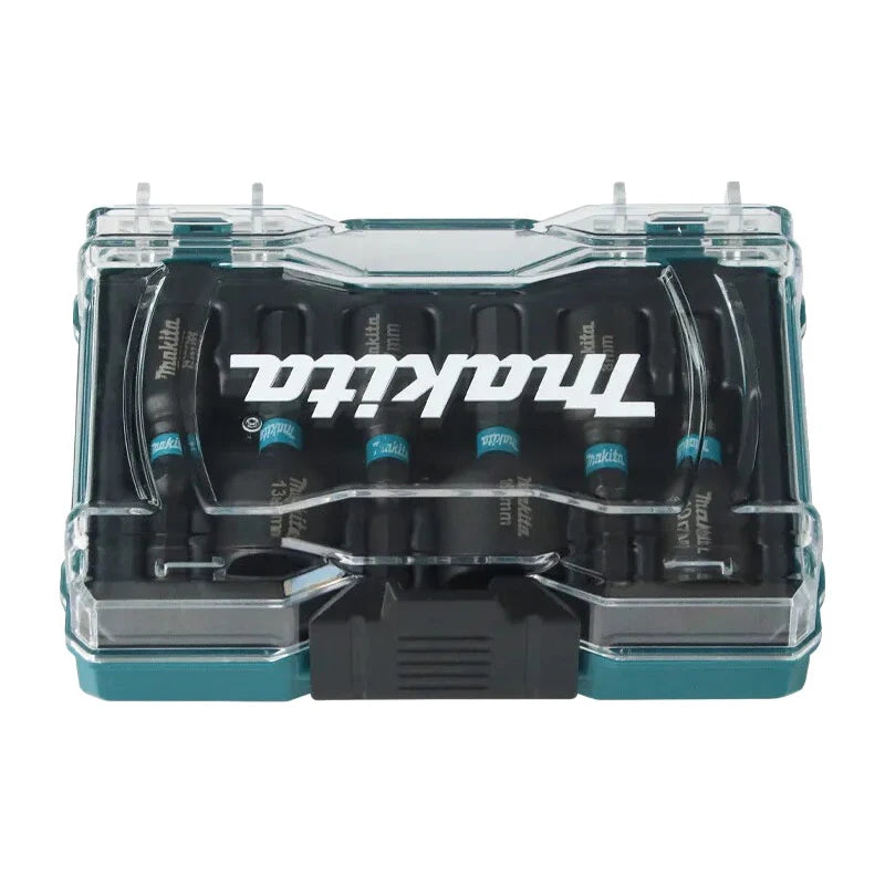 Magnetic Impact Nut Driver Bit Set With Case, 6-Piece
