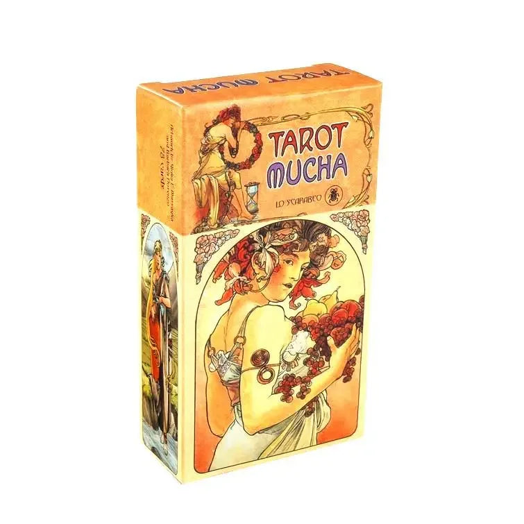 Compact English Tarot Card Deck With PDF Guide