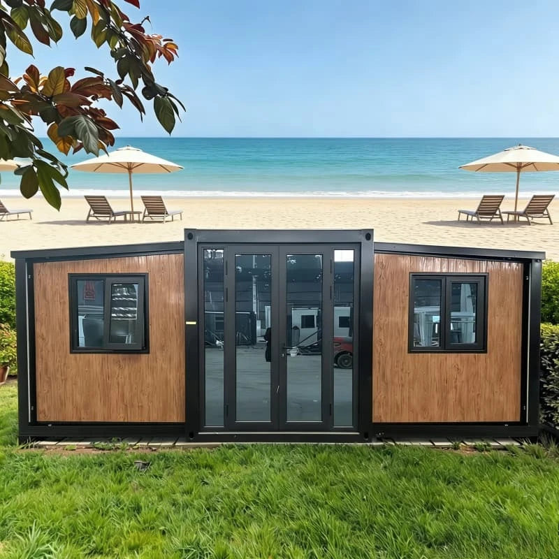 4 bedroom deposit Color Expandable Prefab Container House With 2 Bedrooms & Bath