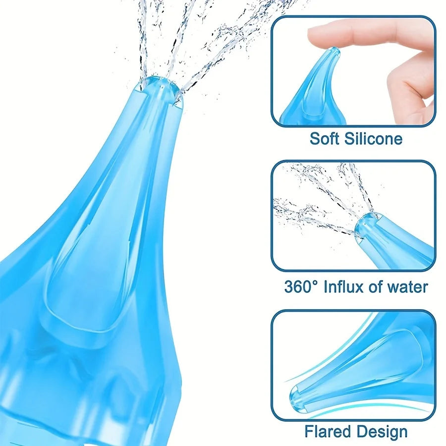 Ear Wax Removal Rinse Syringe Kit With Soft Nozzles