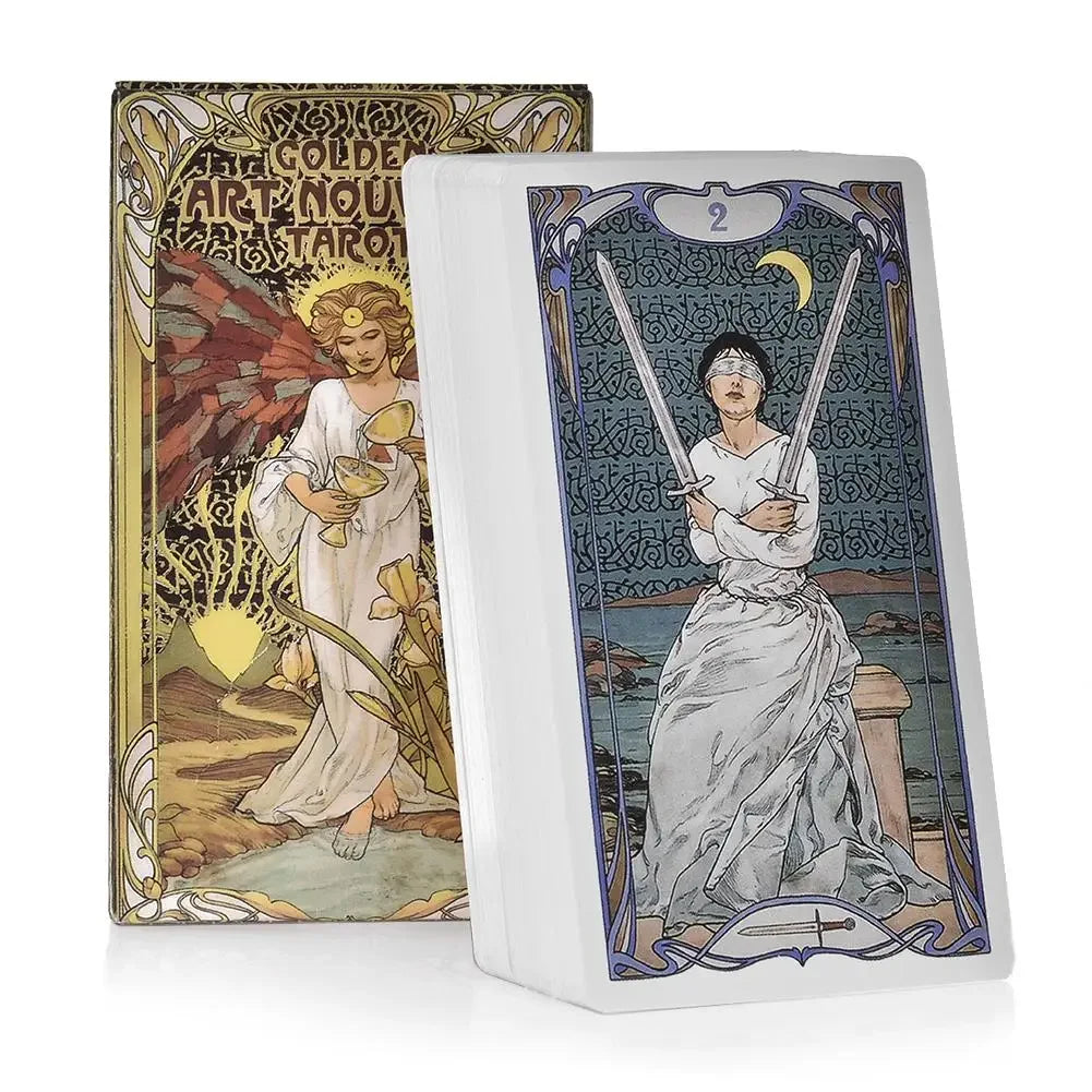 43 Color Compact English Tarot Card Deck With PDF Guide