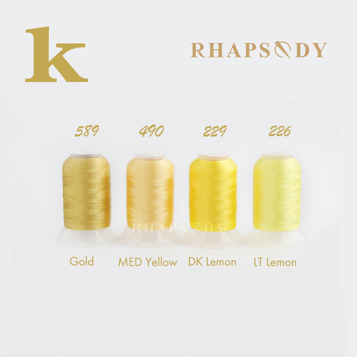 589 490 229 226 Color 40wt Polyester Embroidery Thread Set 60 Colors 550 Yards
