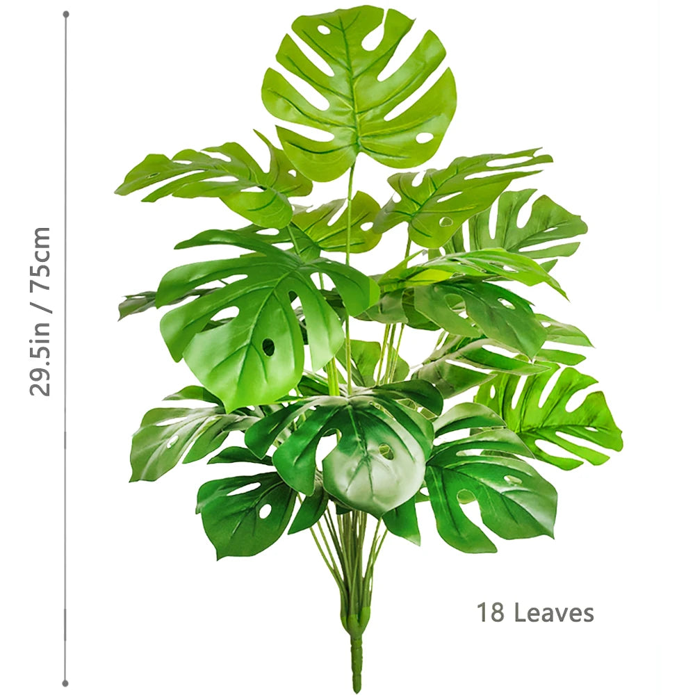 GBY2-18Y-75-Z22 Color Artificial Monstera Tree Floor Plant for Home and Office
