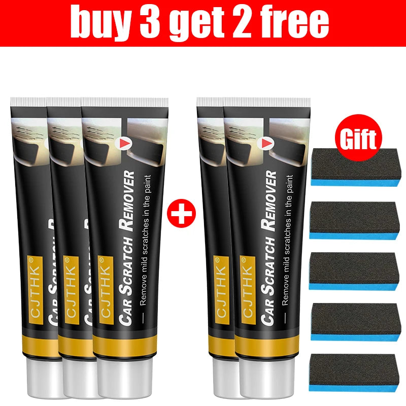 5 PCS Color Car Scratch Remover Wax Compound For Paint Care